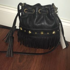 fringe cross body purse